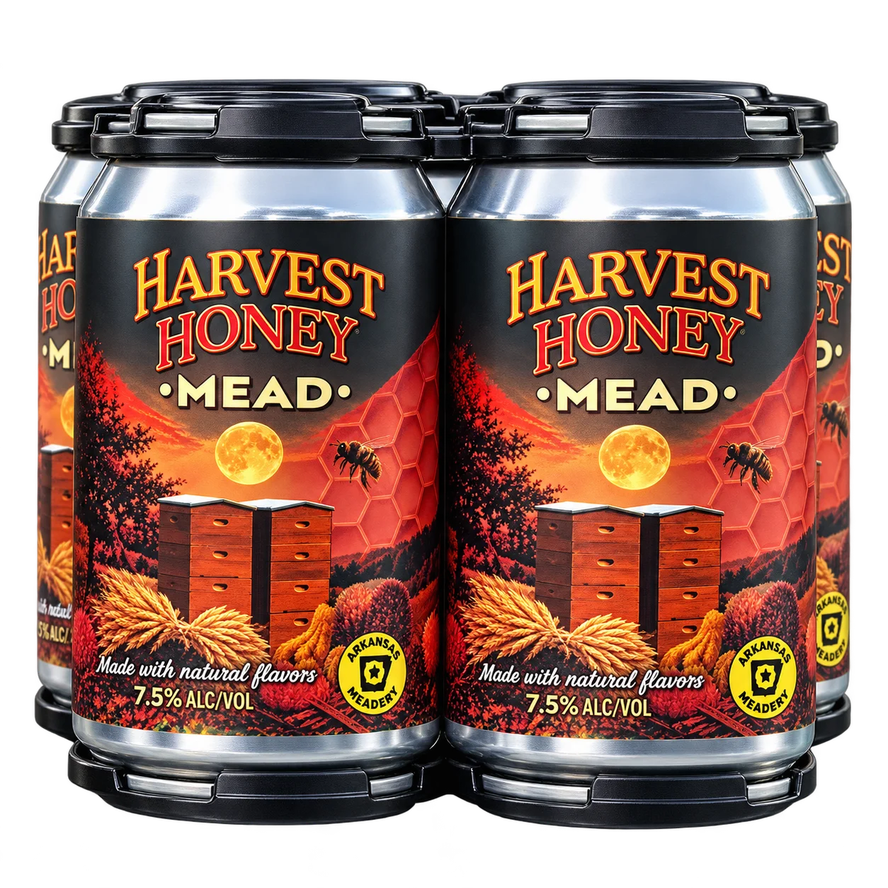 Arkansas Meadery Harvest Honey product package