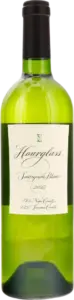 2023 Hourglass Sauvignon Blanc white wine bottle, blended from Napa County and Sonoma County, California.